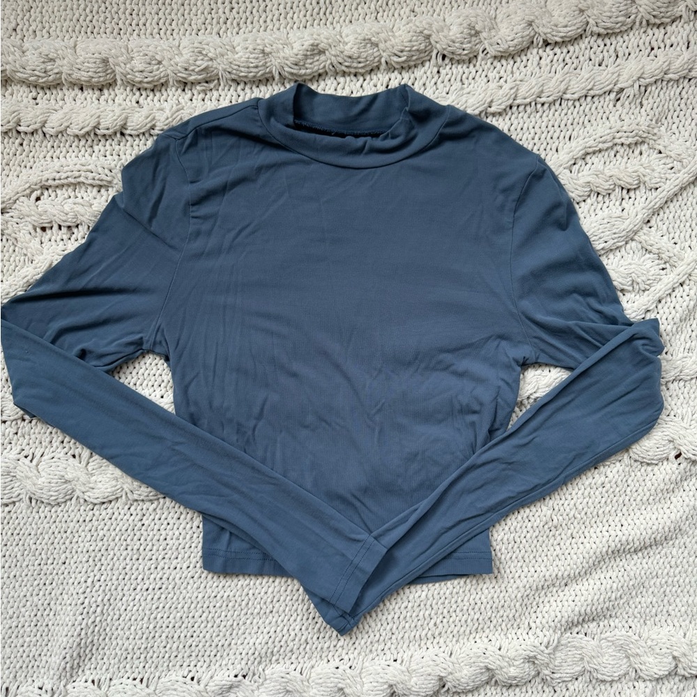 Mock Neck Long Sleeve